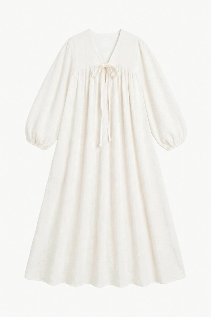 Pearl Bow Dress