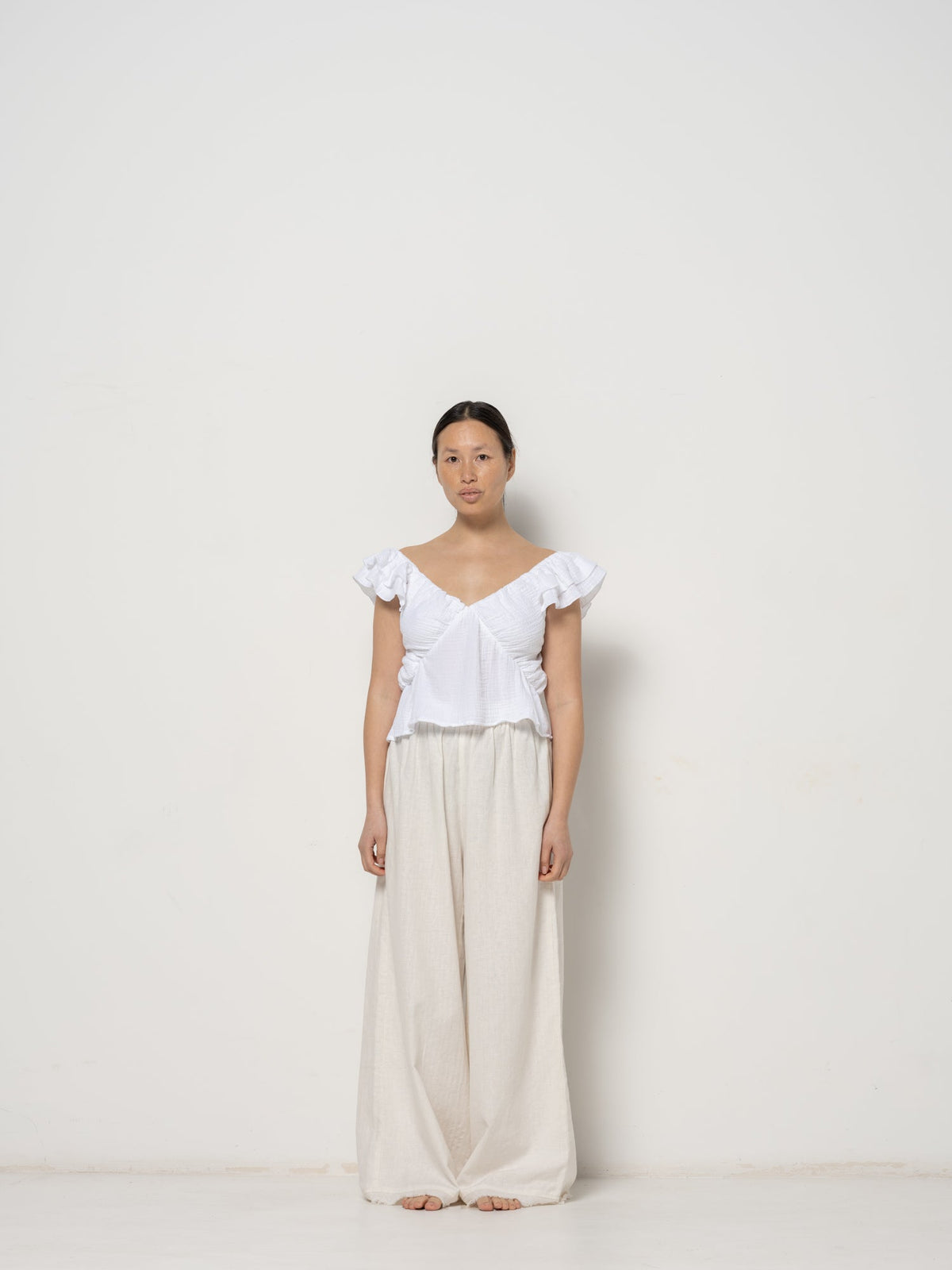 Manon Pants - Natural Dye Hemp Organic Cotton [last unit]
