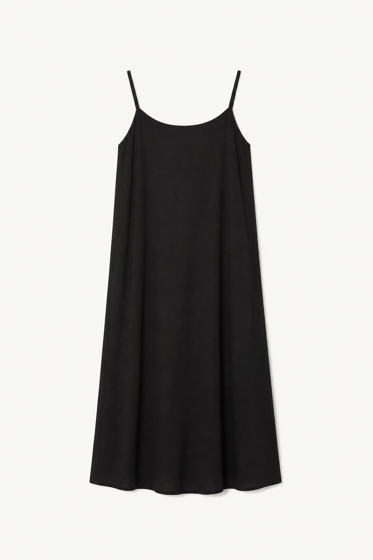 Thea Dress - Black Cotton
