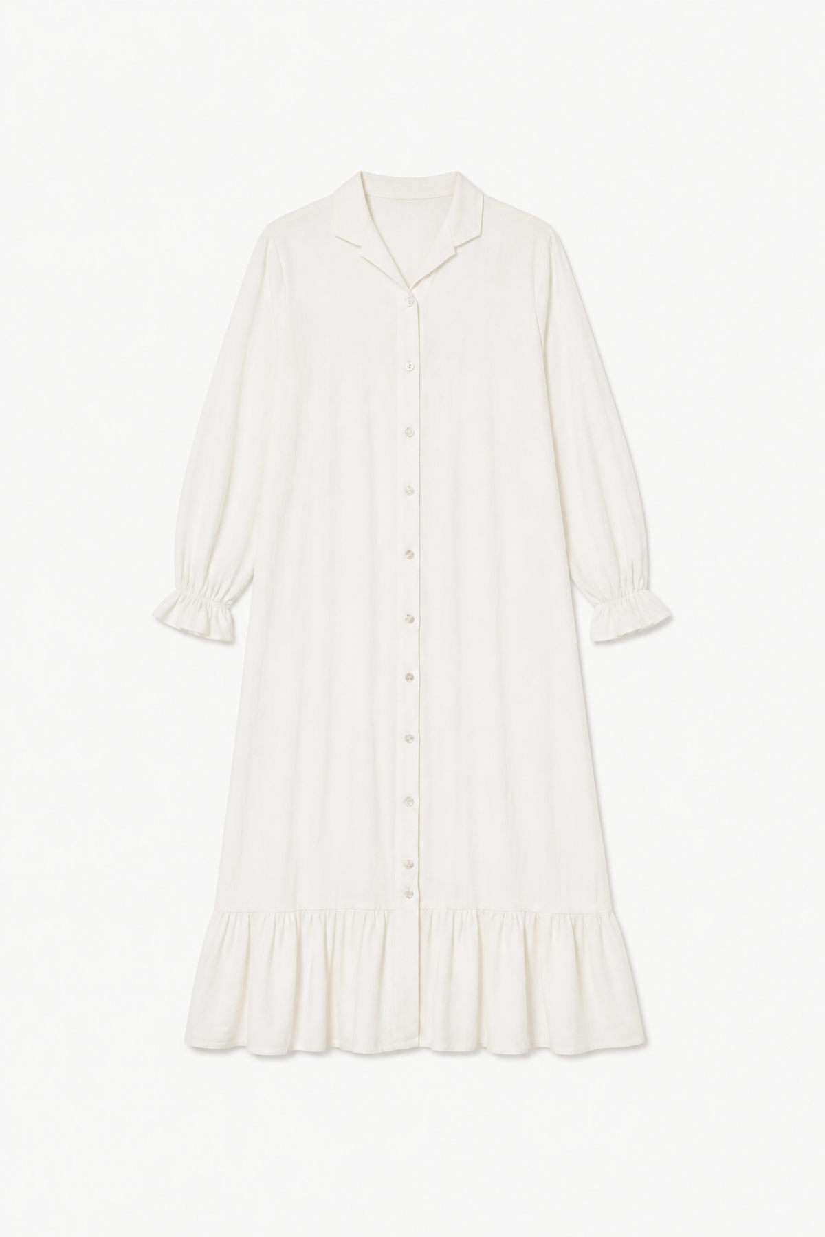 Alma Dress - Natural Ramie Cotton