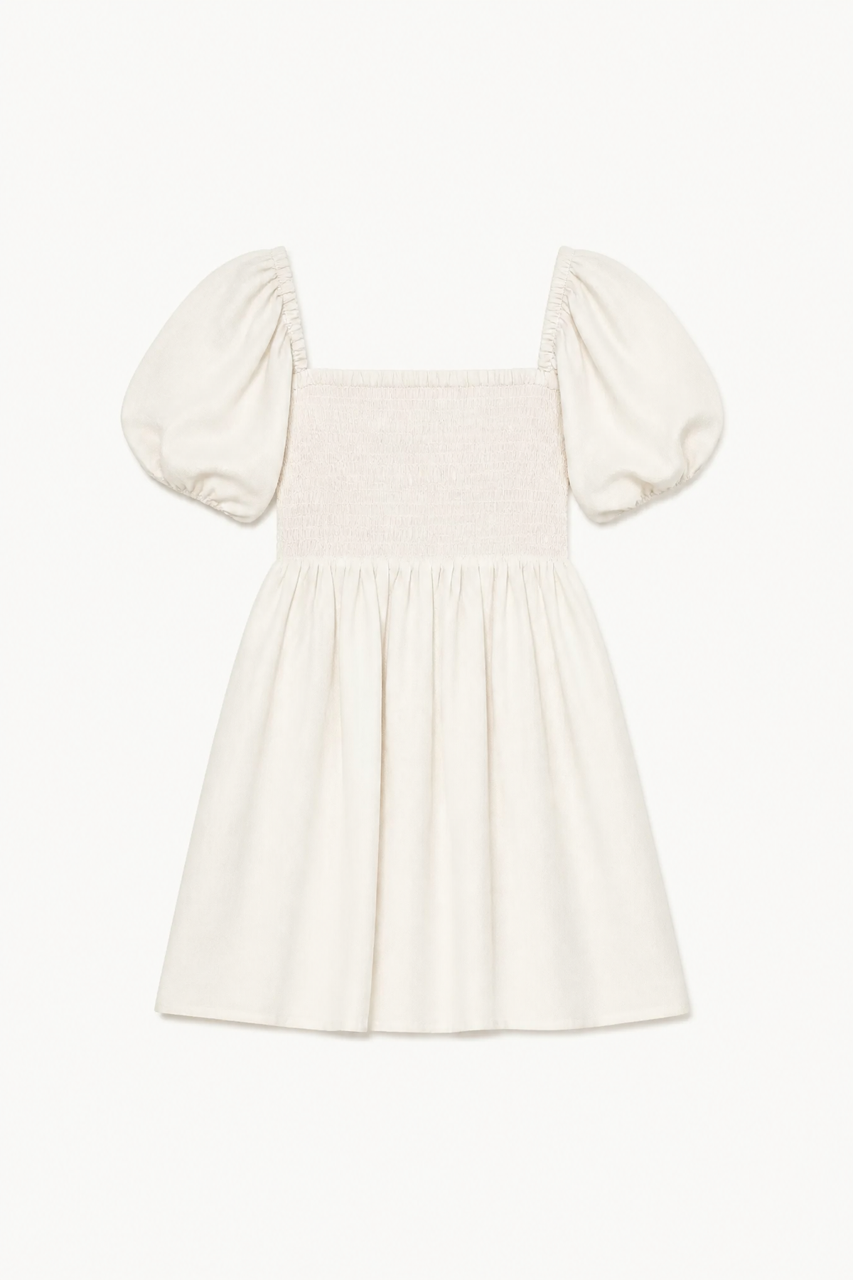 Maja Puff Sleeve Dress - Natural Dye Hemp Organic Cotton