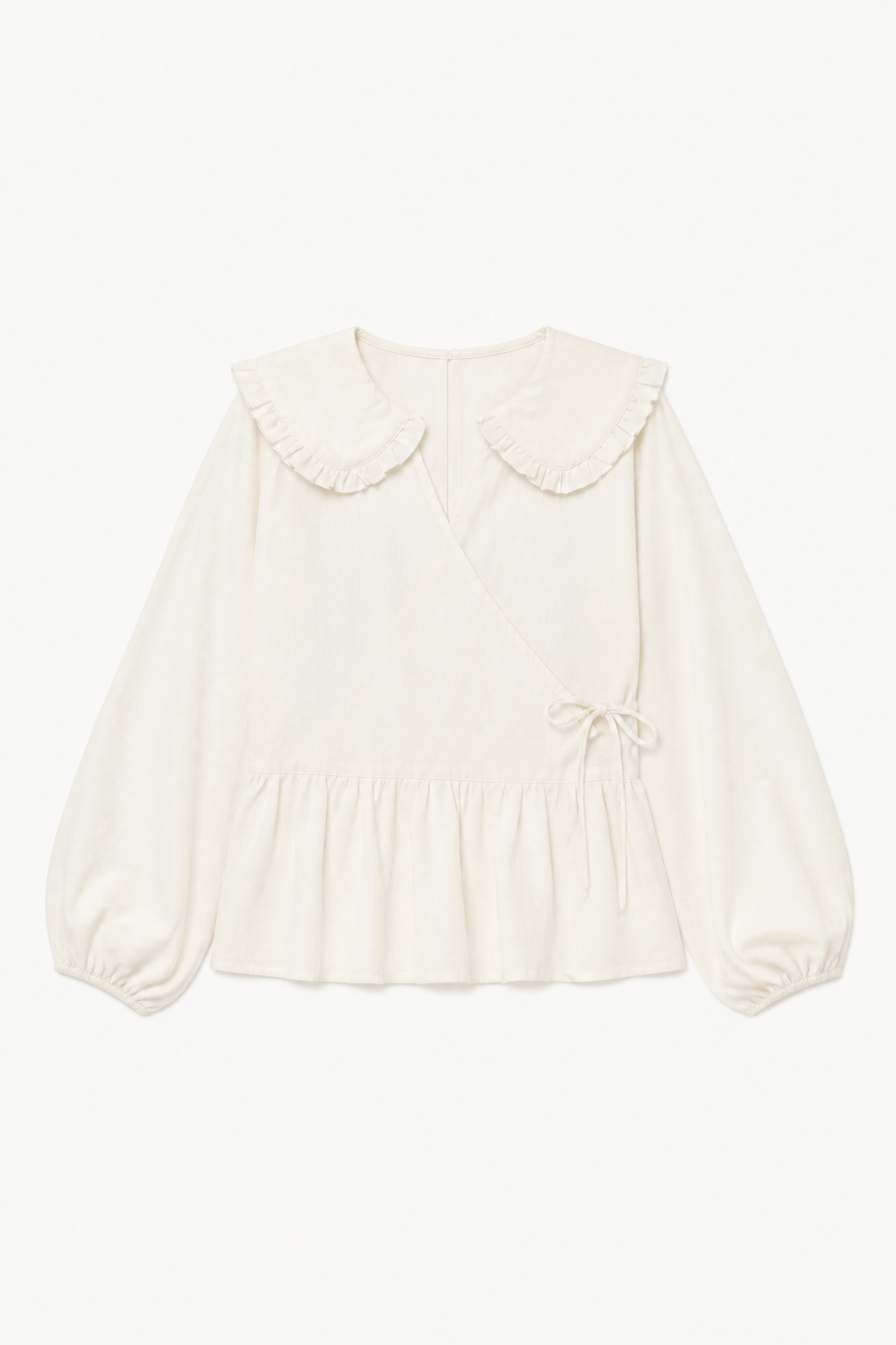 Ada Mini Collar Blouse - Natural Dye Hemp Organic Cotton
